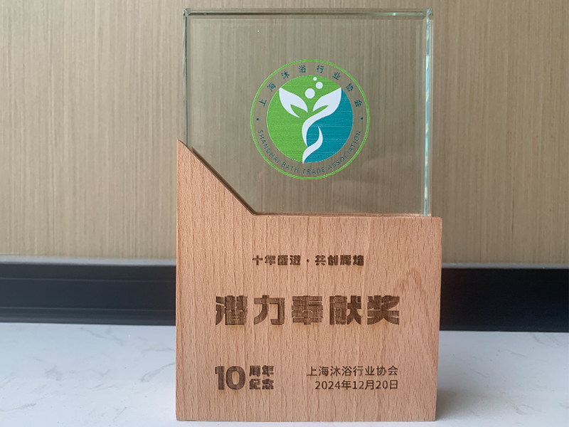 上海沐浴行业协会潜力奉献奖